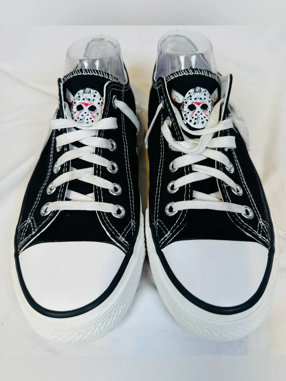 Mutuoni Friday The 13th Sneakers Mens Sz 10/11 Black Canvas Shoes